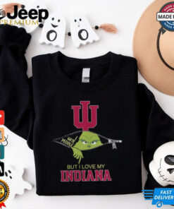 Official Grinch Zipper I Hate People But I Love My Indiana Hoosiers Official Shirt Official Grinch Zipper I Hate People But I Love My Indiana Hoosiers Official Shirt