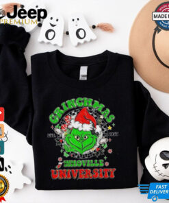 Official Grinchmas Whoville University Est 1957 Grinch Merry Christmas 2024 Shirt Official Grinchmas Whoville University Est 1957 Grinch Merry Christmas 2024 Shirt
