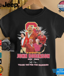 Official USC Trojans In Memory Of John Robinson 1935 2024 Thank You For The Memories Shirt 3 Official USC Trojans In Memory Of John Robinson 1935 2024 Thank You For The Memories Shirt 4
