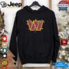 Official Washington Commanders Primary Logo Holiday Lights Christmas 2024 Shirt