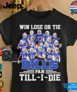 Official Win Lose Or Tide Buffalo Bills Fan Till I Die 2024 Christmas shirt 4