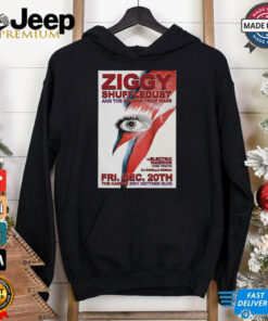 Official Ziggy Shuffledust And The Spiders From Mars December 2024 At The Casbah In San Diego CA Poster Shirt 3