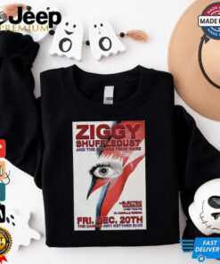 Official Ziggy Shuffledust And The Spiders From Mars December 2024 At The Casbah In San Diego CA Poster Shirt 4