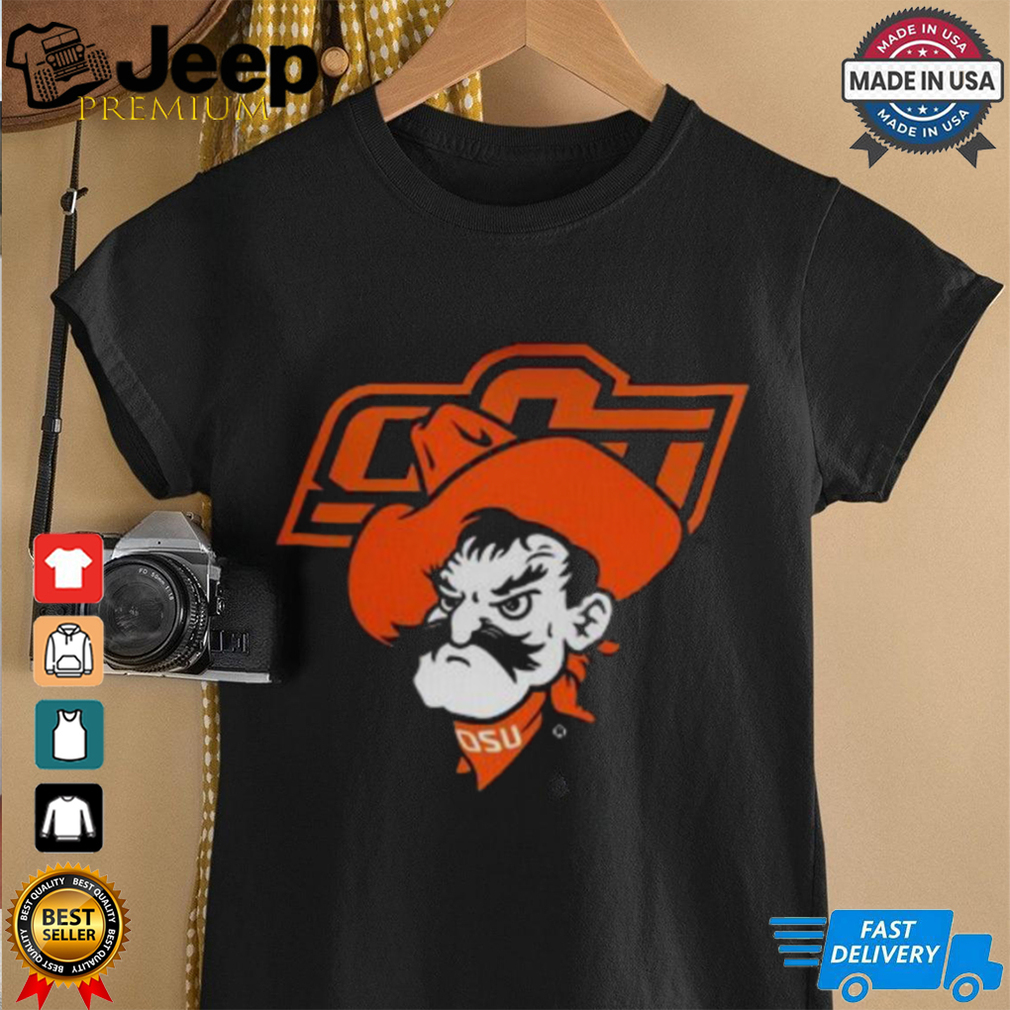 Oklahoma State Cowboys Football 125th Anniversary Throwback T Shirt Oklahoma State Cowboys Football 125th Anniversary Throwback T Shirt