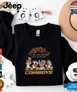 Oklahoma State Cowboys x Mickey x Donald Duck x Stitch x Goofy Fall It’s The Most Wonderful Time Of The Year Tee shirt
