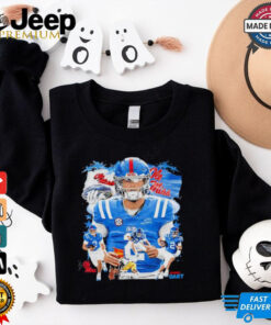 Ole Miss Rebels football Jaxson Dart graphic retro shirt