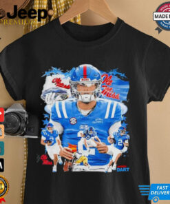 Ole Miss Rebels football Jaxson Dart graphic retro shirt 3 Ole Miss Rebels football Jaxson Dart graphic retro shirt 4