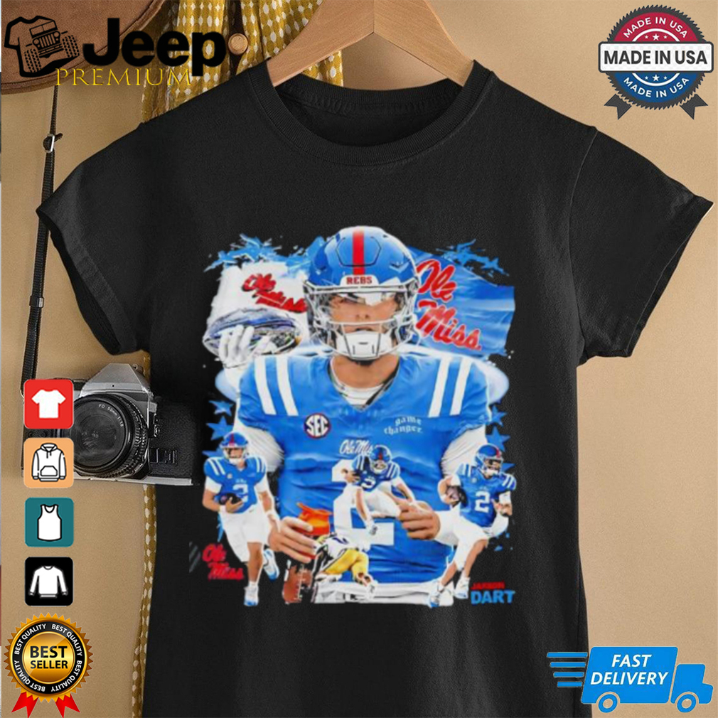 Ole Miss Rebels football Jaxson Dart graphic retro shirt Ole Miss Rebels football Jaxson Dart graphic retro shirt