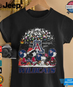 Peanuts Arizona Wildcats It’s The Most Wonderful Time Of The Year Winter Shirt 1 Peanuts Arizona Wildcats It's The Most Wonderful Time Of The Year Winter Shirt 2