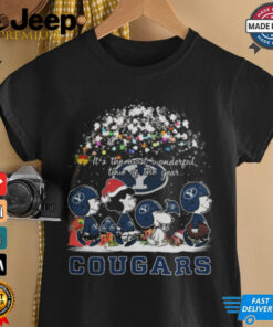 Peanuts BYU Cougars It’s The Most Wonderful Time Of The Year Winter Shirt