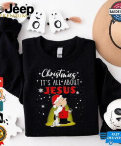 Peanuts Christmas it’s all about Jesus shirt