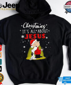 Peanuts Christmas it’s all about Jesus shirt