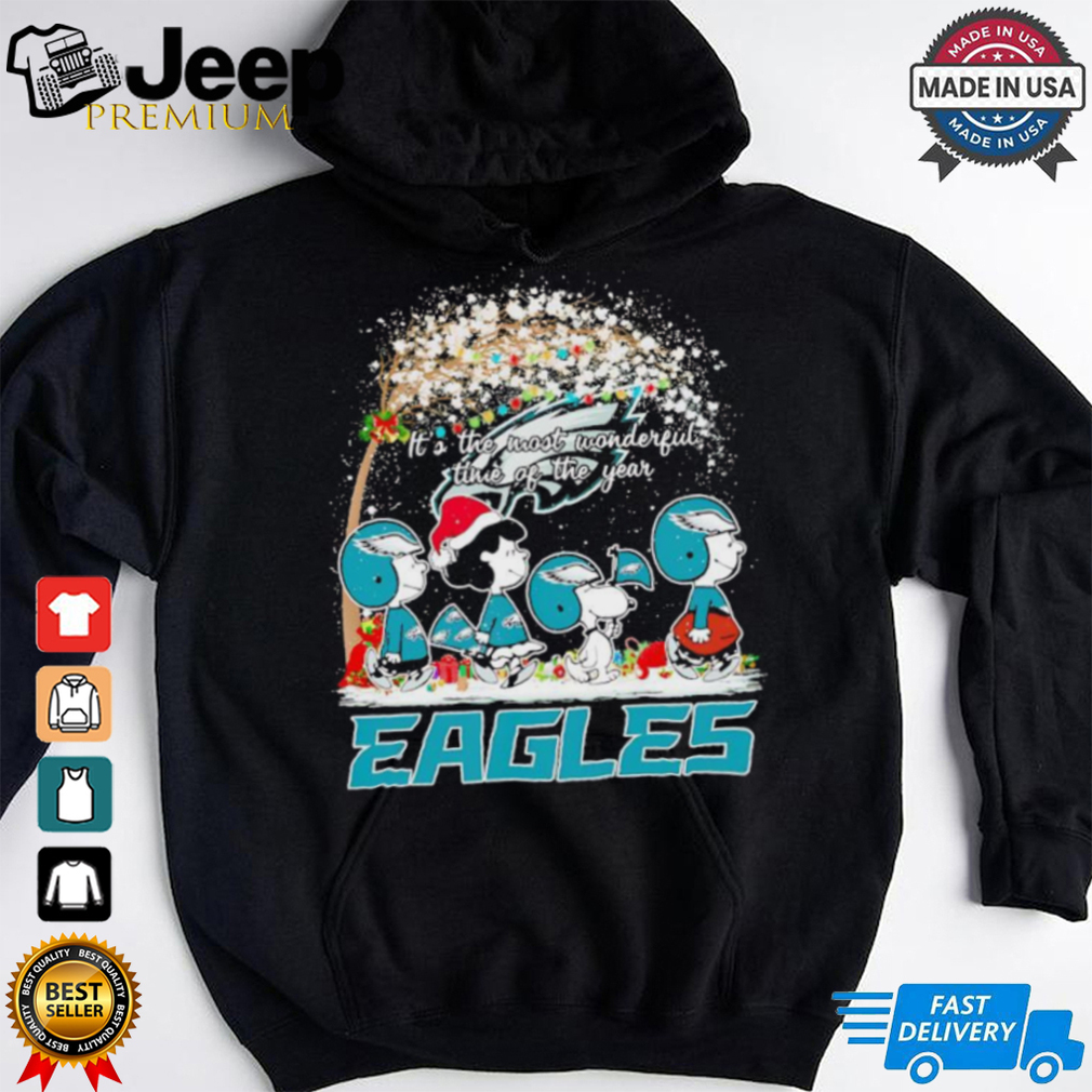 Peanuts Eagles it’s the most wonderful time of the year winter shirt Peanuts Eagles it’s the most wonderful time of the year winter shirt