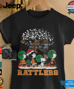 Peanuts Florida A&ampM Rattlers It’s The Most Wonderful Time Of The Year Winter Shirt