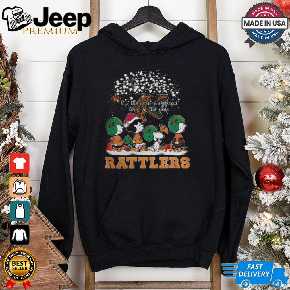 Peanuts Florida A&M Rattlers It’s The Most Wonderful Time Of The Year Winter Shirt Peanuts Florida A&M Rattlers It’s The Most Wonderful Time Of The Year Winter Shirt