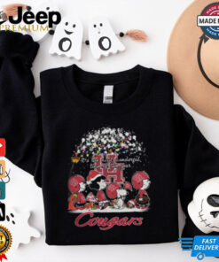 Peanuts Houston Cougars It's The Most Wonderful Time Of The Year Winter Shirt 3