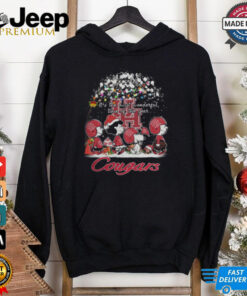 Peanuts Houston Cougars It's The Most Wonderful Time Of The Year Winter Shirt 4
