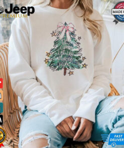 Pine Tree Oh Come Let Us Adore Him Christmas 2024 Shirt Pine Tree Oh Come Let Us Adore Him Christmas 2024 Shirt
