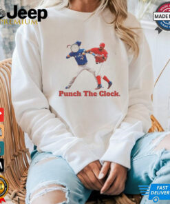 Punch the clock Rangers vs Blue Jays shirt 4