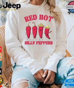 Red hot silly peppers cute t shirt