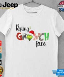 Resting Grinch Face Christmas 2024 Shirt