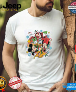 Retro Disneyland Mickey And Friends Christmas Shirt 3 Retro Disneyland Mickey And Friends Christmas Shirt 4