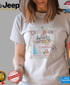 Retro Mickey And Friends Castle Disneyland Christmas Shirt