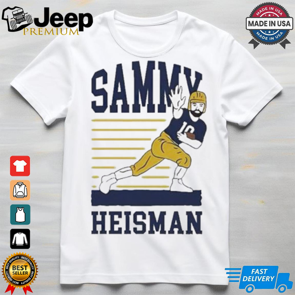 Sammy Heisman Sam Hartman Notre Dame Football shirt Sammy Heisman Sam Hartman Notre Dame Football shirt