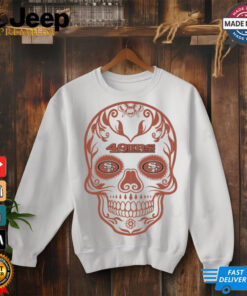 San Francisco 49ers Skull 2 shirt 2 San Francisco 49ers Skull 2 shirt 3