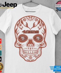 San Francisco 49ers Skull 2 shirt 3 San Francisco 49ers Skull 2 shirt 4