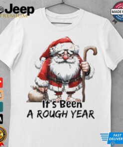 Santa Claus it’s been a rough year shirt Santa Claus it’s been a rough year shirt