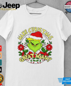 Santa Grinch Trump Greench 2024 Make Christmas Great again shirt