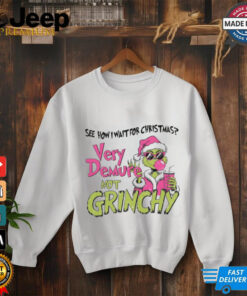 See how i wait for christmas very demure not grinchy shirt 2 See how i wait for christmas very demure not grinchy shirt 3