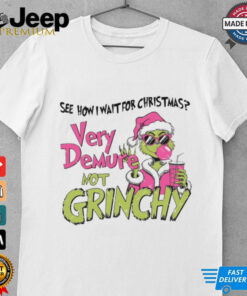 See how i wait for christmas very demure not grinchy shirt 3 See how i wait for christmas very demure not grinchy shirt 4