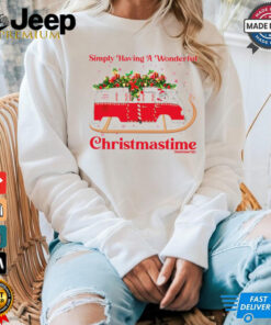 Simply having a wonderful Christmas time shirt