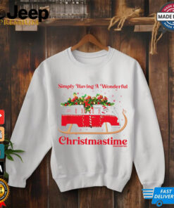Simply having a wonderful Christmas time shirt 3