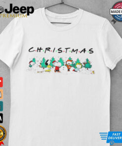 Snoopy Peanuts play snow Christmas Friends shirt Snoopy Peanuts play snow Christmas Friends shirt