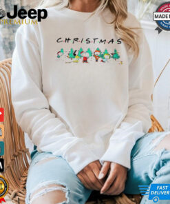 Snoopy Peanuts play snow Christmas Friends shirt