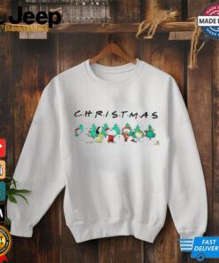 Snoopy Peanuts play snow Christmas Friends shirt 3 Snoopy Peanuts play snow Christmas Friends shirt 4