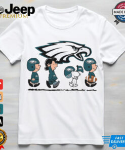 Snoopy Teams Abbey Road Philadelphia Eagles T Shirt Snoopy Teams Abbey Road Philadelphia Eagles T Shirt