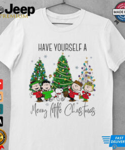 Snoopy and friends have yourself a merry little Christmas shirt Snoopy and friends have yourself a merry little Christmas shirt