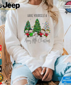 Snoopy and friends have yourself a merry little Christmas shirt