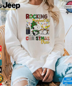Snoopy rocking around the Christmas tree shirt Snoopy rocking around the Christmas tree shirt