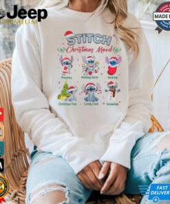 Stitch christmas mickey shirt