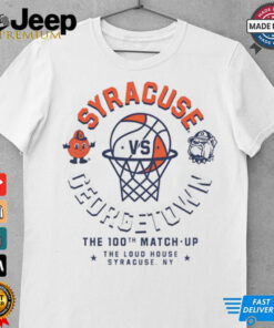 Syracuse Orange vs. Georgetown Hoyas the 100th match up the loud house Syracuse NY shirt Syracuse Orange vs. Georgetown Hoyas the 100th match up the loud house Syracuse NY shirt