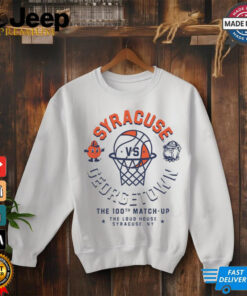 Syracuse Orange vs. Georgetown Hoyas the 100th match up the loud house Syracuse NY shirt