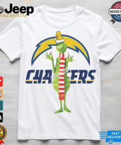 The Grinch Los Angeles Chargers Graphic T Shirt The Grinch Los Angeles Chargers Graphic T Shirt