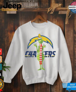 The Grinch Los Angeles Chargers Graphic T Shirt