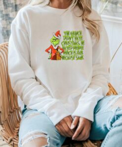 The Grinch didn’t hate Christmas he hated people 2024 sweatshirt The Grinch didn’t hate Christmas he hated people 2024 sweatshirt