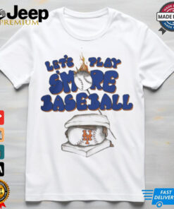 Tiny Turnip Baseball New York Mets Let_s Play S_Mores Shirt